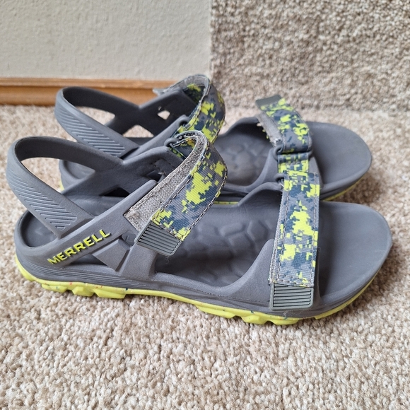 Merrell Kids Unisex Hydro Drift Sport Sandal Waterproof Size 4 - Picture 3 of 8